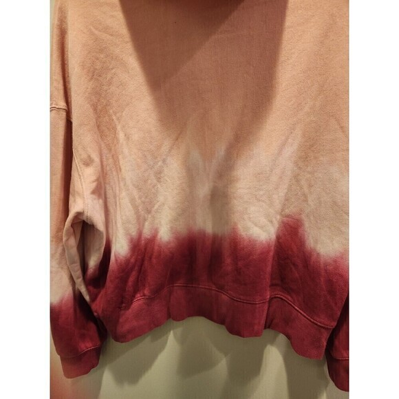 Wildfox Womens Olivia Tie-Dye Hoodie Nwt Sz M Front Hoodie Pocket Crop Relaxed - Picture 5 of 11